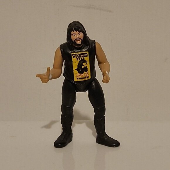 VTG Retro 1998 WWF Jakks Micro Mini Cactus Jack Figure Mick Foley Mankind - Picture 1 of 5